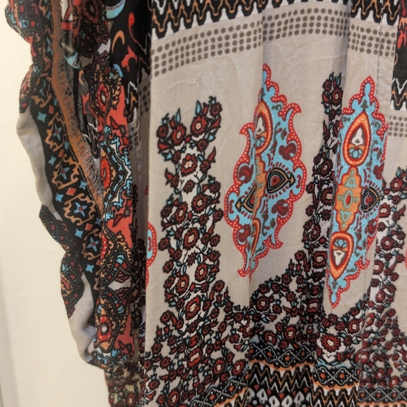 Signature 8 Bohemian Print Women's Top Size Small - Picture 9 of 9